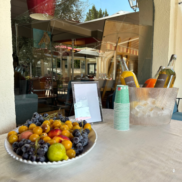 Reunion pause Séminaire à Mougins Hôtel La Lune de Mougins 3 étoiles